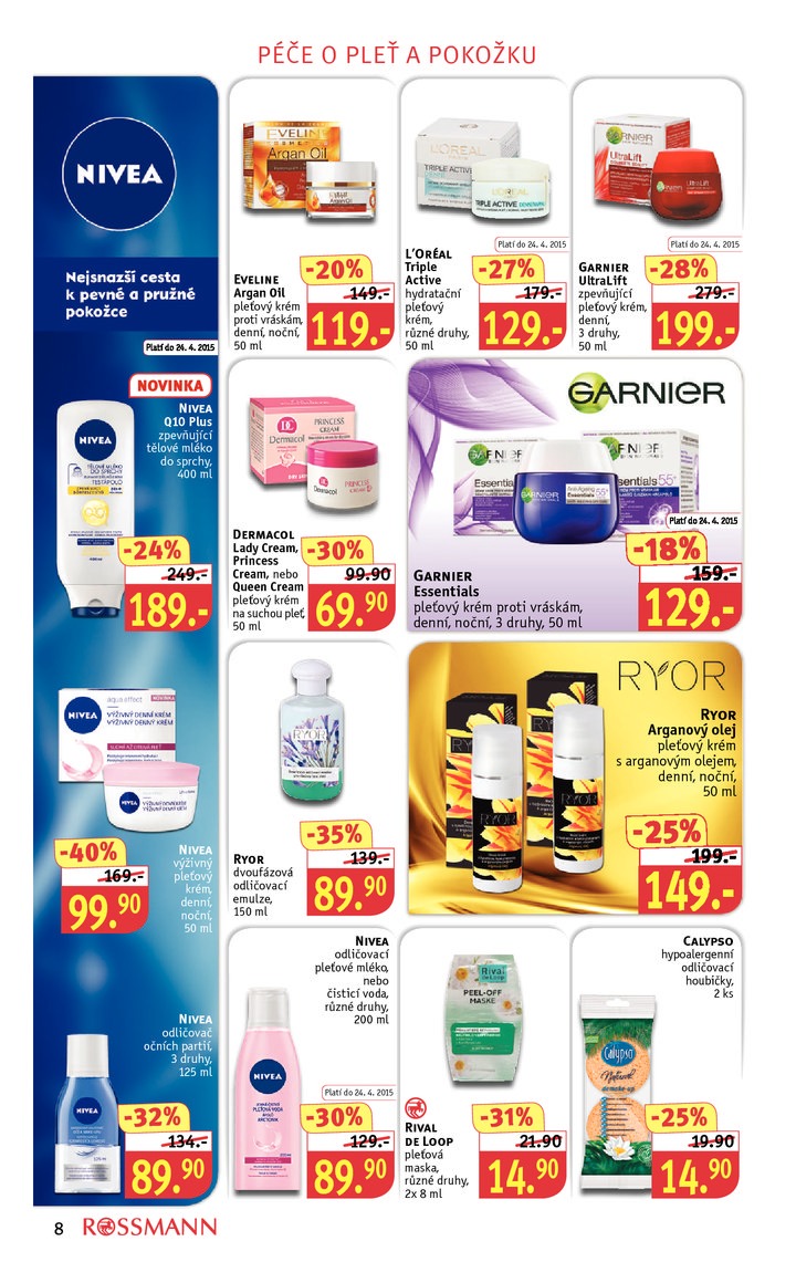 leták Rossmann Leták od 13.4.2015 strana 1 leták Rossmann Leták od 13.4.2015 strana 1