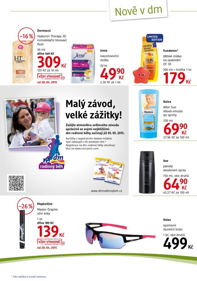 leták DM drogerie Journal 2 od 1.5.2015 strana 1 leták DM drogerie Journal 2 od 1.5.2015 strana 1