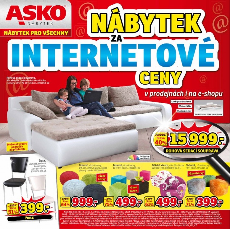leták Asko nábytek katalog od 14.5.2015 strana 1 leták Asko nábytek katalog od 14.5.2015 strana 1