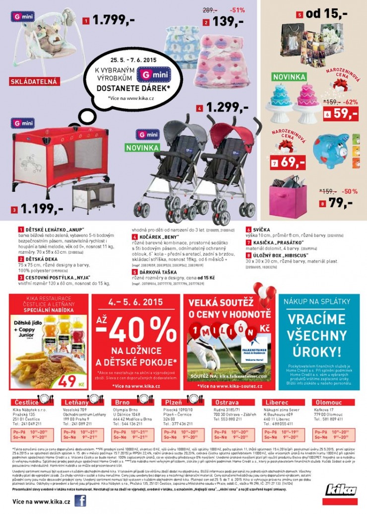 leták Kika Aktuální leták od 25.5.2015 strana 1 leták Kika Aktuální leták od 25.5.2015 strana 1