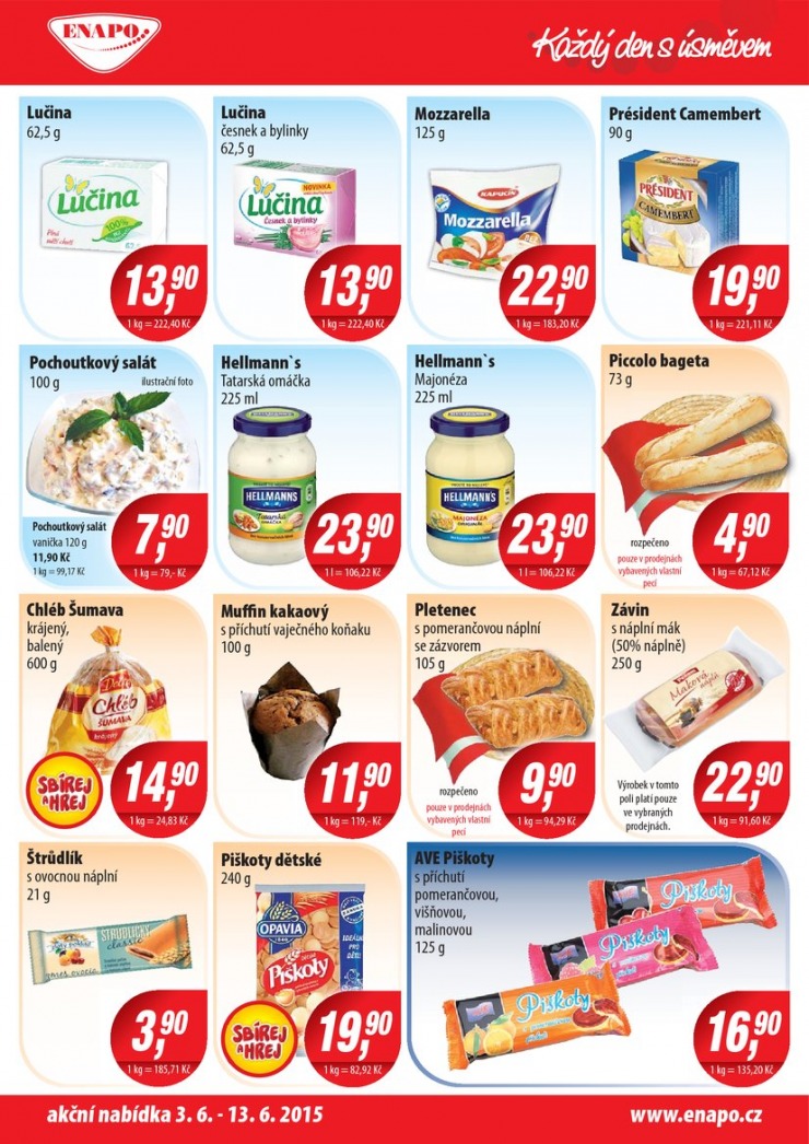 leták Enapo Akční leták od 3.6.2015 strana 1 leták Enapo Akční leták od 3.6.2015 strana 1