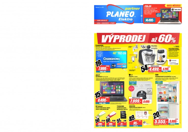 leták Planeo Elektro Akční leták od 3.6.2015 strana 1 leták Planeo Elektro Akční leták od 3.6.2015 strana 1