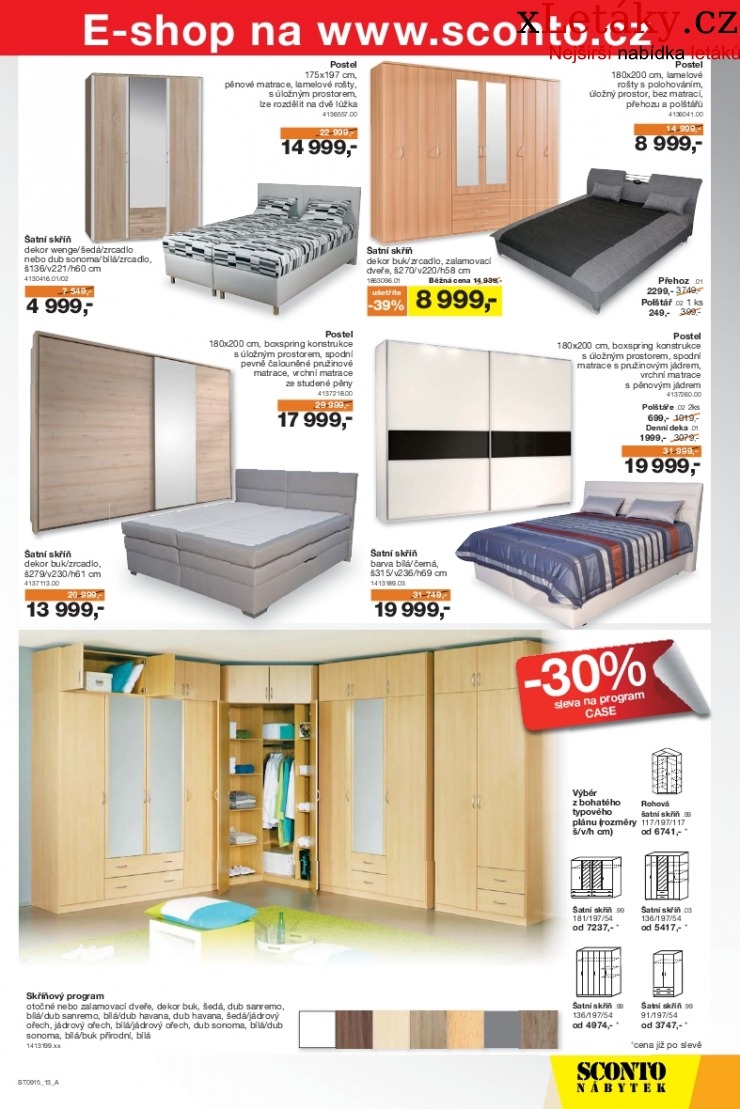 leták Sconto nábytek leták strana 1 leták Sconto nábytek leták strana 1
