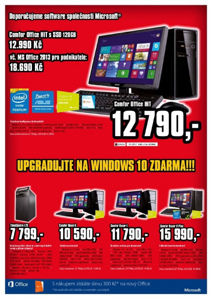 leták Comfor katalog od 6.6.2015 strana 1