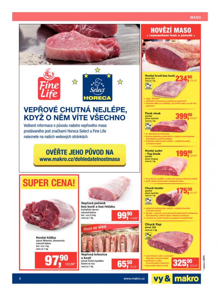 leták Makro Gastronomie čerstvé od 1.7.2015 strana 1 leták Makro Gastronomie čerstvé od 1.7.2015 strana 1