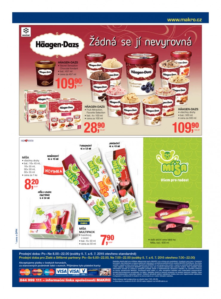 leták Makro Zmrzlina od 1.7.2015 strana 1 leták Makro Zmrzlina od 1.7.2015 strana 1