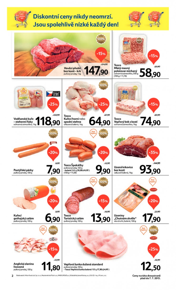 leták Tesco velké hypermarkety od 1.7.2015 strana 1 leták Tesco velké hypermarkety od 1.7.2015 strana 1