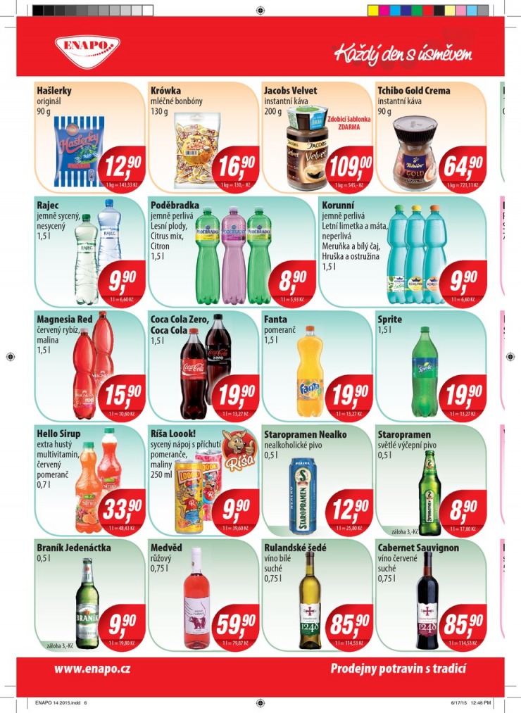 leták Enapo Akční leták od 1.7.2015 strana 1 leták Enapo Akční leták od 1.7.2015 strana 1