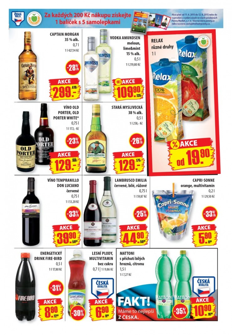 leták Penny Aktuální nabídka od 6.7.2015 strana 1 leták Penny Aktuální nabídka od 6.7.2015 strana 1