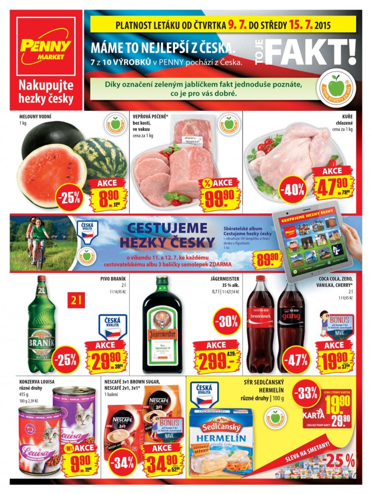 leták Penny Aktuální nabídka od 9.7.2015 strana 1 leták Penny Aktuální nabídka od 9.7.2015 strana 1