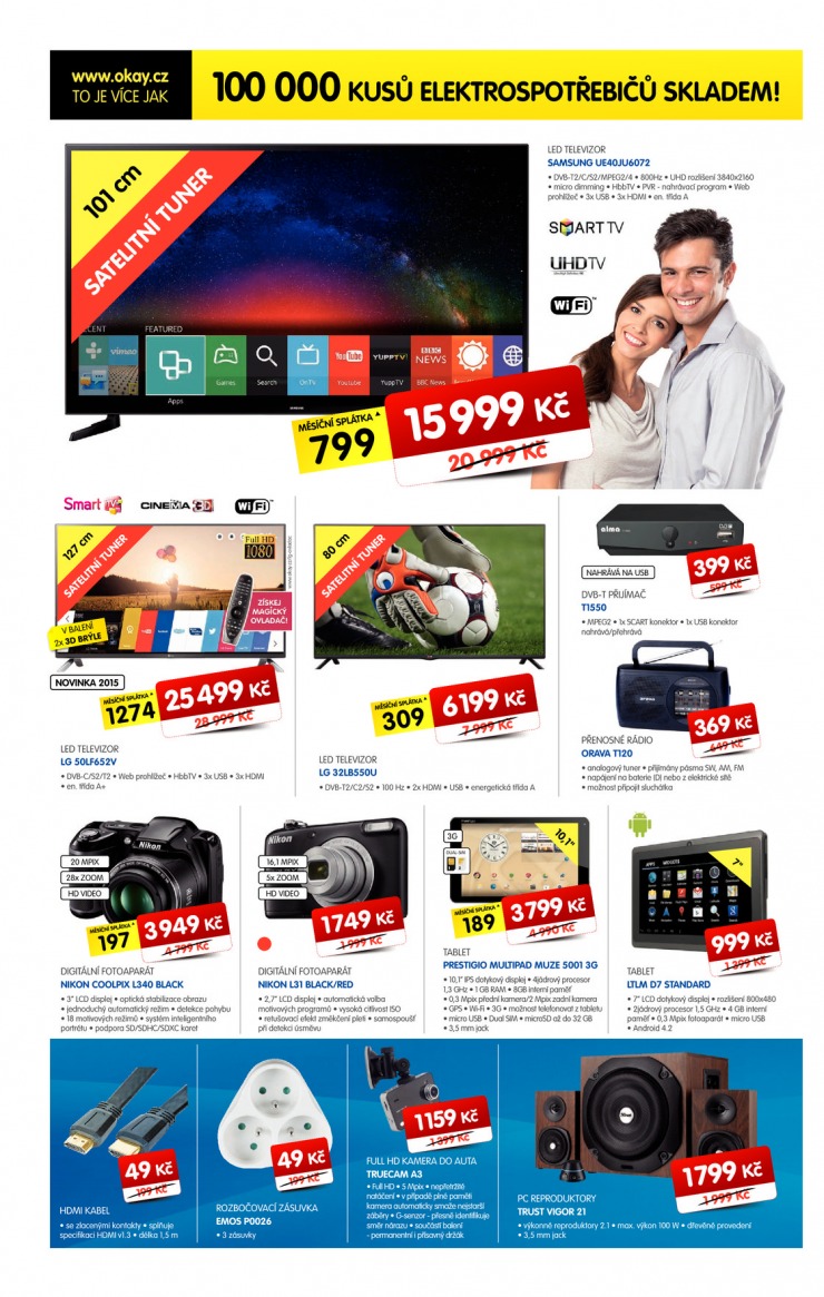 leták Okay Aktuální leták od 8.7.2015 strana 1 leták Okay Aktuální leták od 8.7.2015 strana 1
