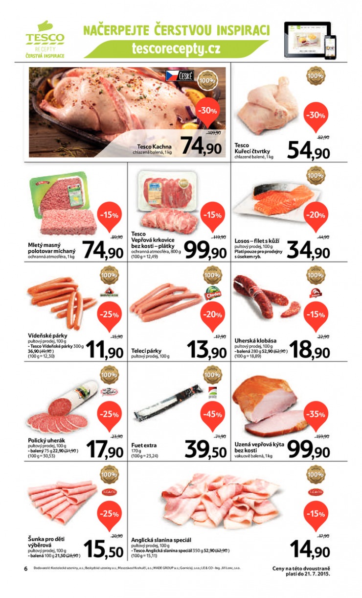 leták Tesco OD od 15.7.2015 strana 1 leták Tesco OD od 15.7.2015 strana 1