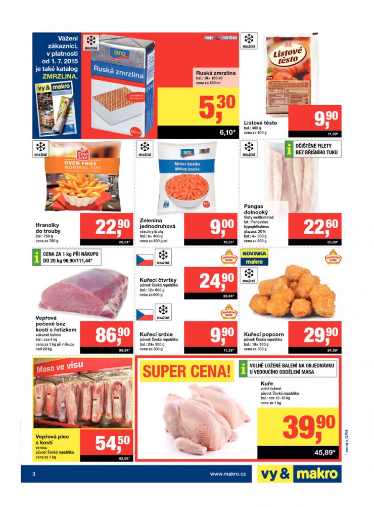 leták Makro Maloobchod od 15.7.2015 strana 1 leták Makro Maloobchod od 15.7.2015 strana 1