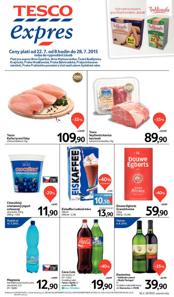 leták Tesco Expres obchody od 22.7.2015 strana 1 leták Tesco Expres obchody od 22.7.2015 strana 1