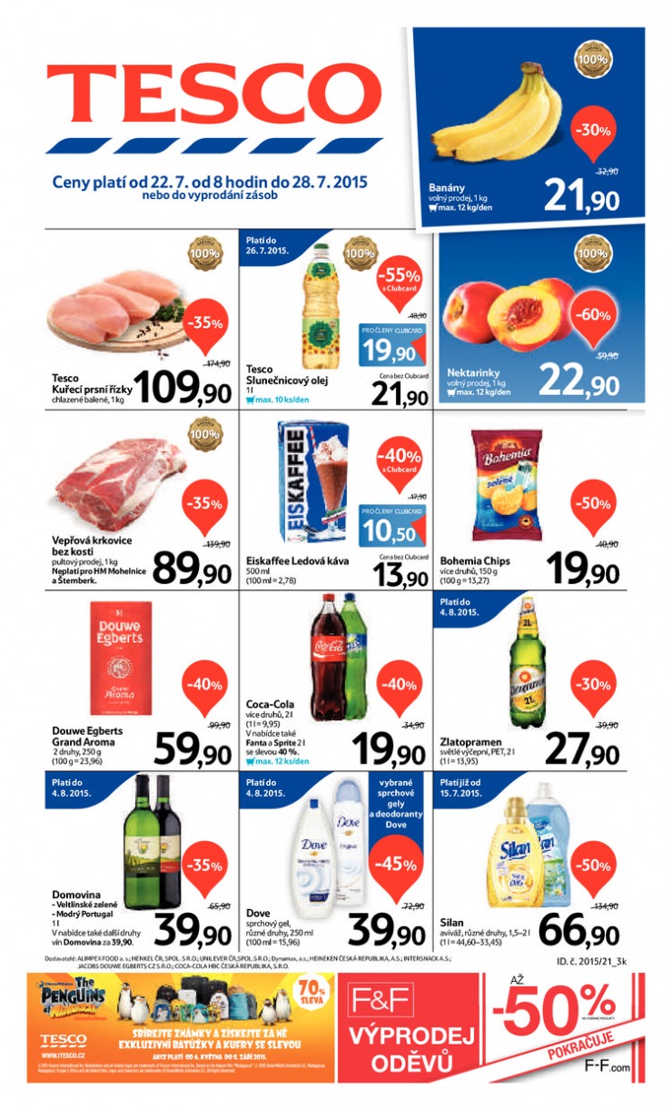 leták Tesco velké hypermarkety od 22.7.2015 strana 1 leták Tesco velké hypermarkety od 22.7.2015 strana 1