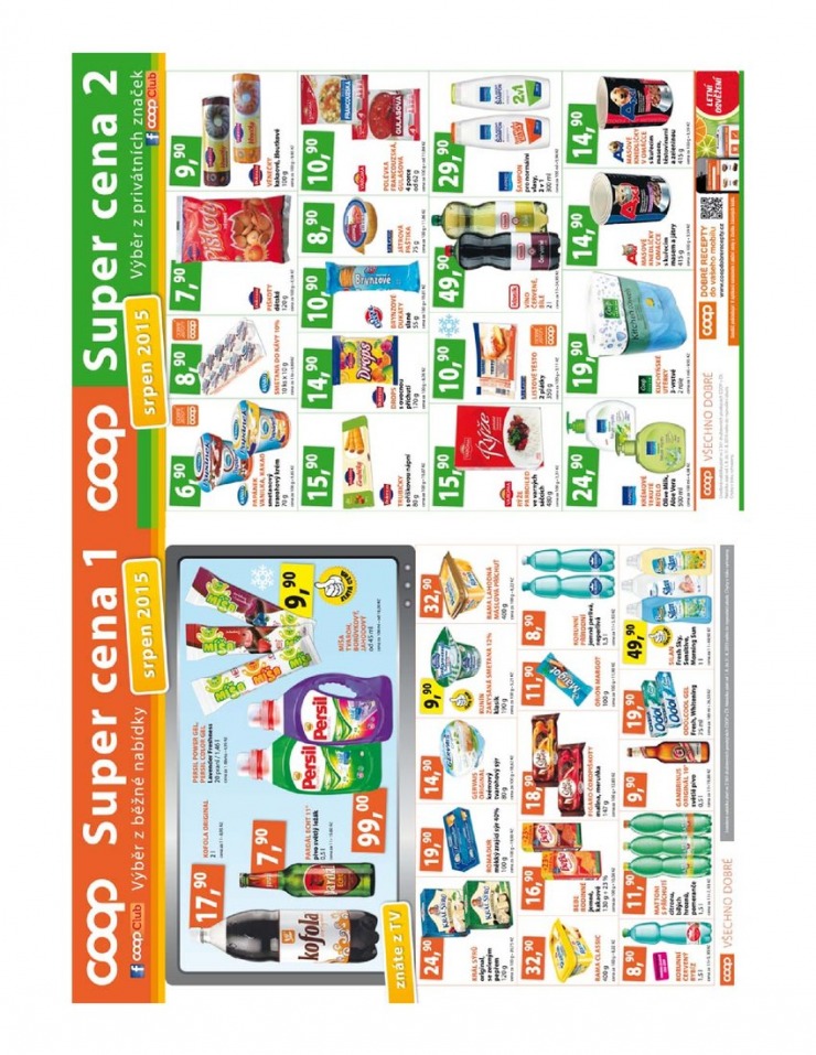 leták COOP Tuty Tip od 1.8.2015 strana 1 leták COOP Tuty Tip od 1.8.2015 strana 1