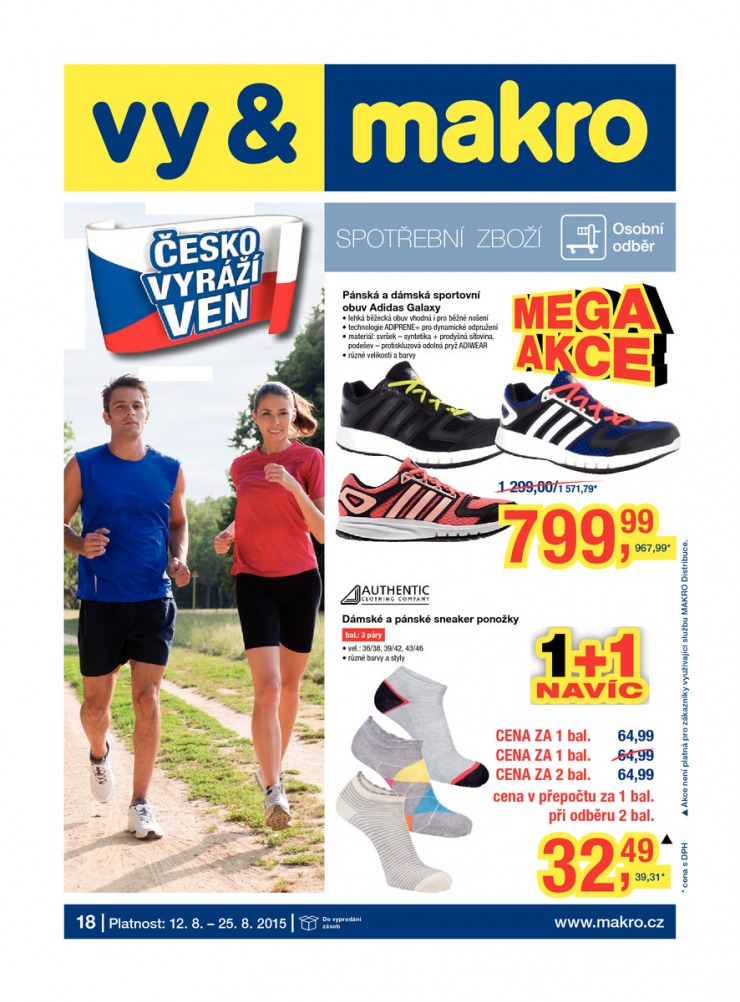 leták Makro Spotřební zboží od 12.8.2015 strana 1 leták Makro Spotřební zboží od 12.8.2015 strana 1