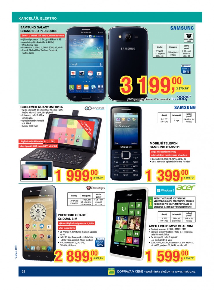 leták Makro Spotřební zboží od 12.8.2015 strana 1 leták Makro Spotřební zboží od 12.8.2015 strana 1