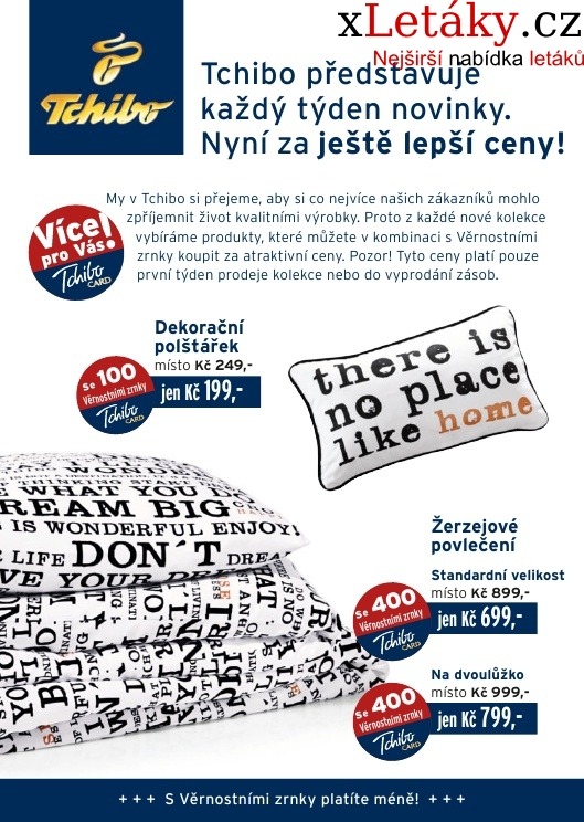 leták Tchibo leták strana 1 leták Tchibo leták strana 1