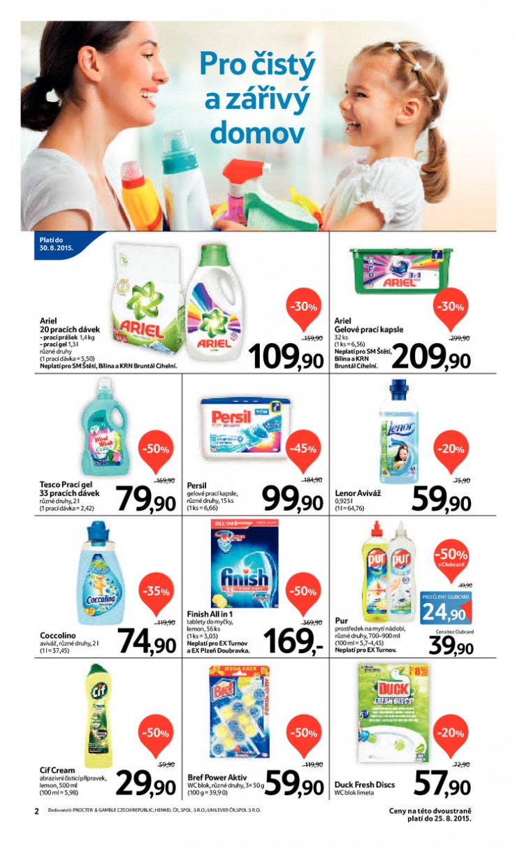 leták Tesco supermarkety od 12.08.2015 strana 1 leták Tesco supermarkety od 12.08.2015 strana 1
