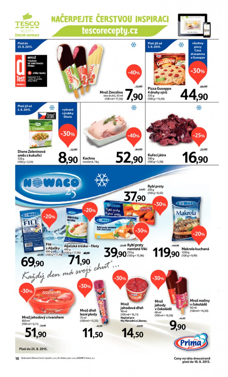 leták Tesco velké hypermarkety od 12.08.2015 strana 1 leták Tesco velké hypermarkety od 12.08.2015 strana 1
