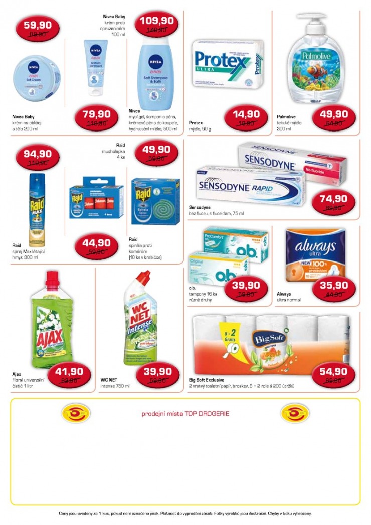 leták Top drogerie TOP leták od 10.08.2015 strana 1 leták Top drogerie TOP leták od 10.08.2015 strana 1