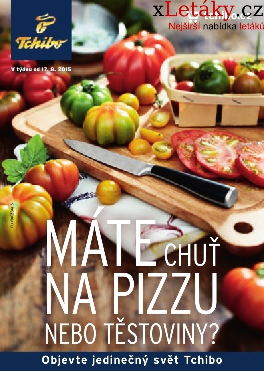 leták Tchibo leták strana 1