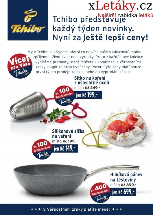 leták Tchibo leták strana 1 leták Tchibo leták strana 1