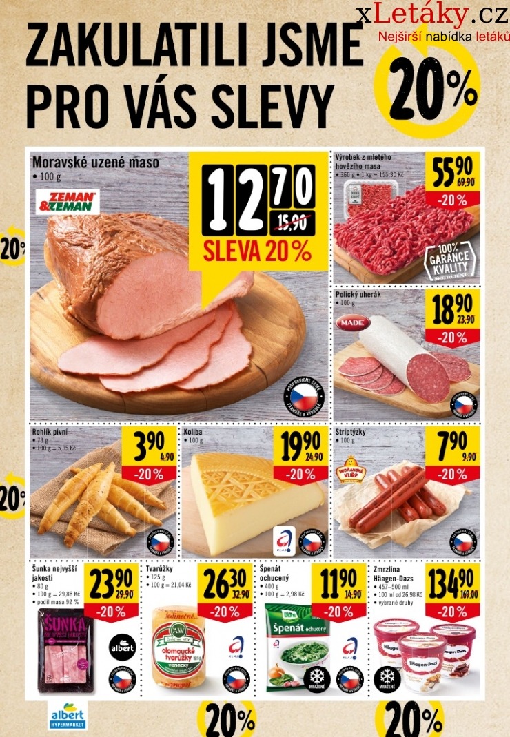 leták Albert Hypermarket leták strana 1 leták Albert Hypermarket leták strana 1