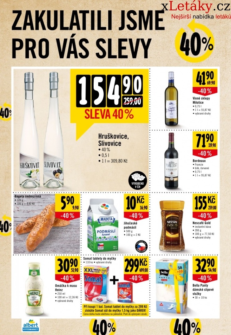 leták Albert Hypermarket leták strana 1 leták Albert Hypermarket leták strana 1