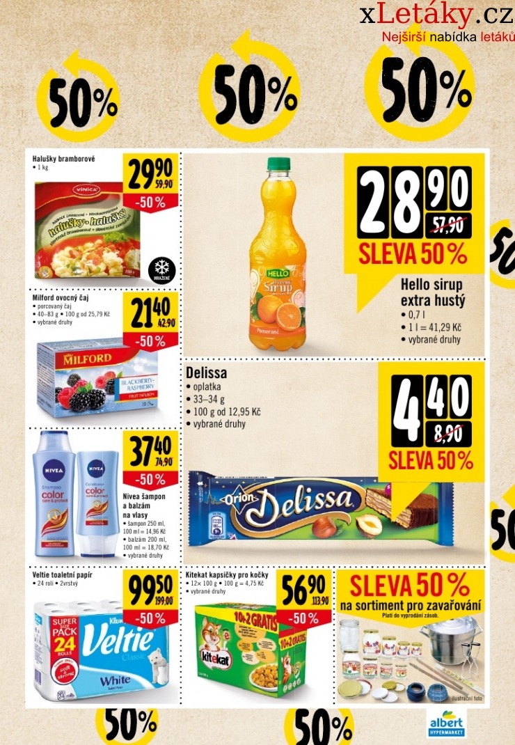 leták Albert Hypermarket leták strana 1 leták Albert Hypermarket leták strana 1
