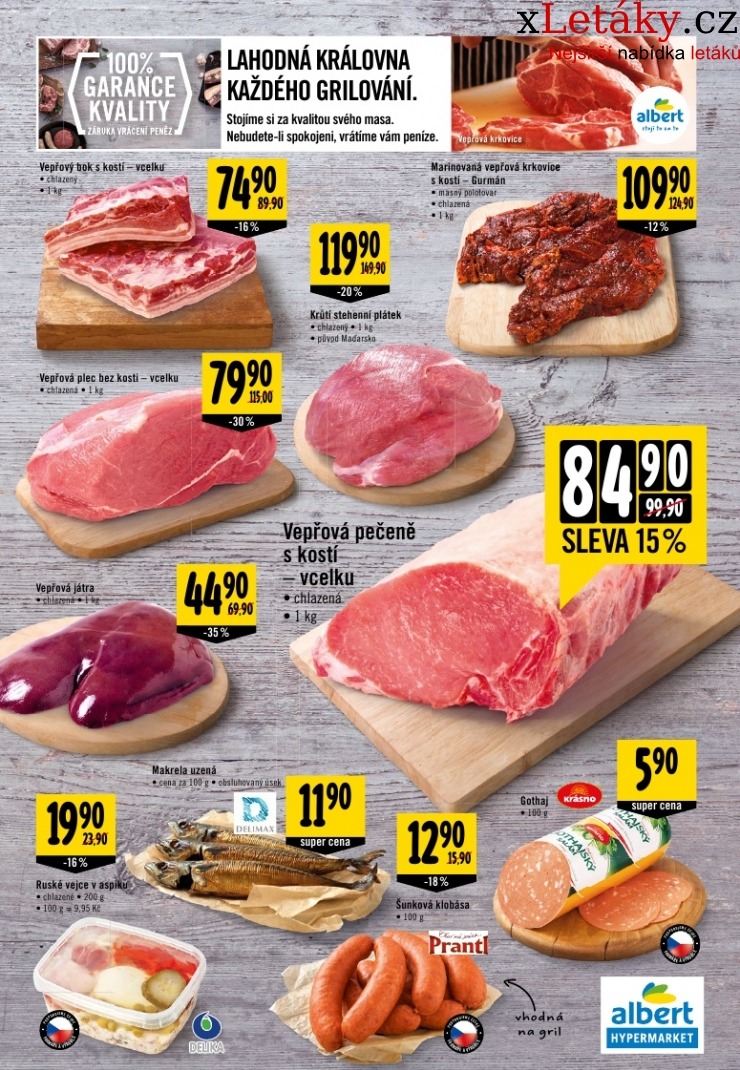 leták Albert Hypermarket leták strana 1 leták Albert Hypermarket leták strana 1