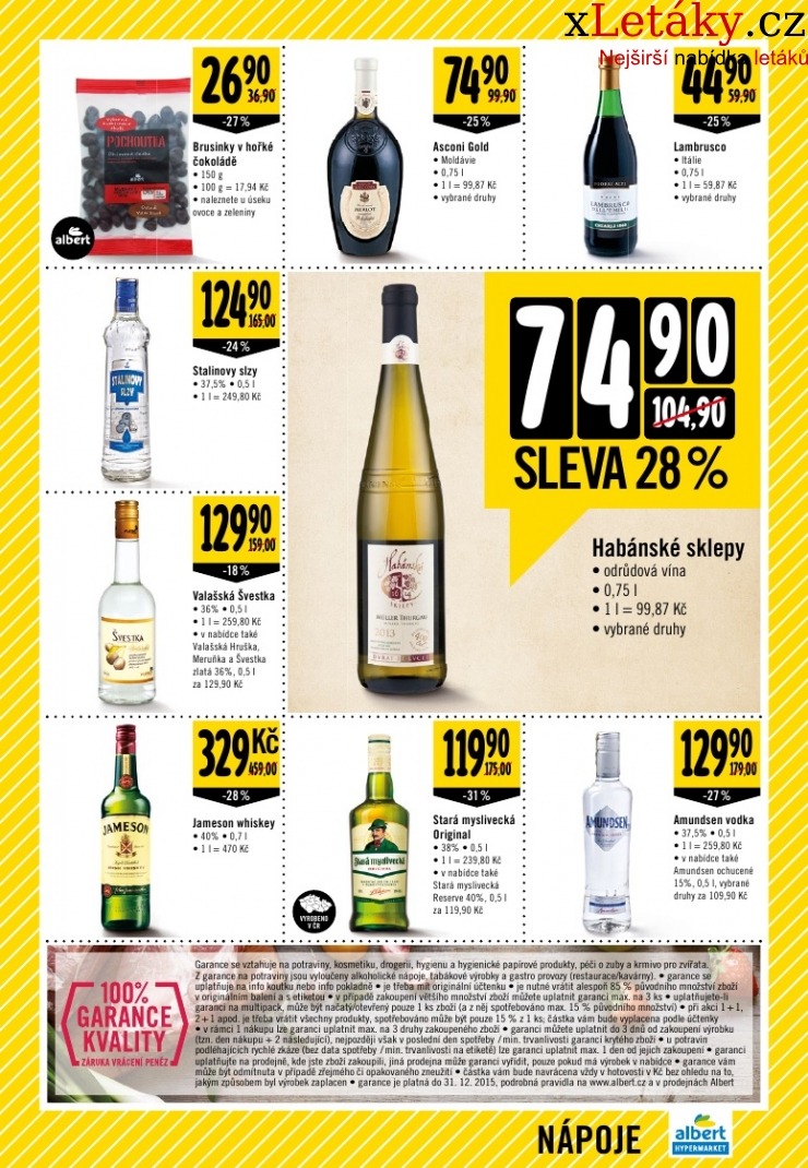 leták Albert Hypermarket leták strana 1 leták Albert Hypermarket leták strana 1