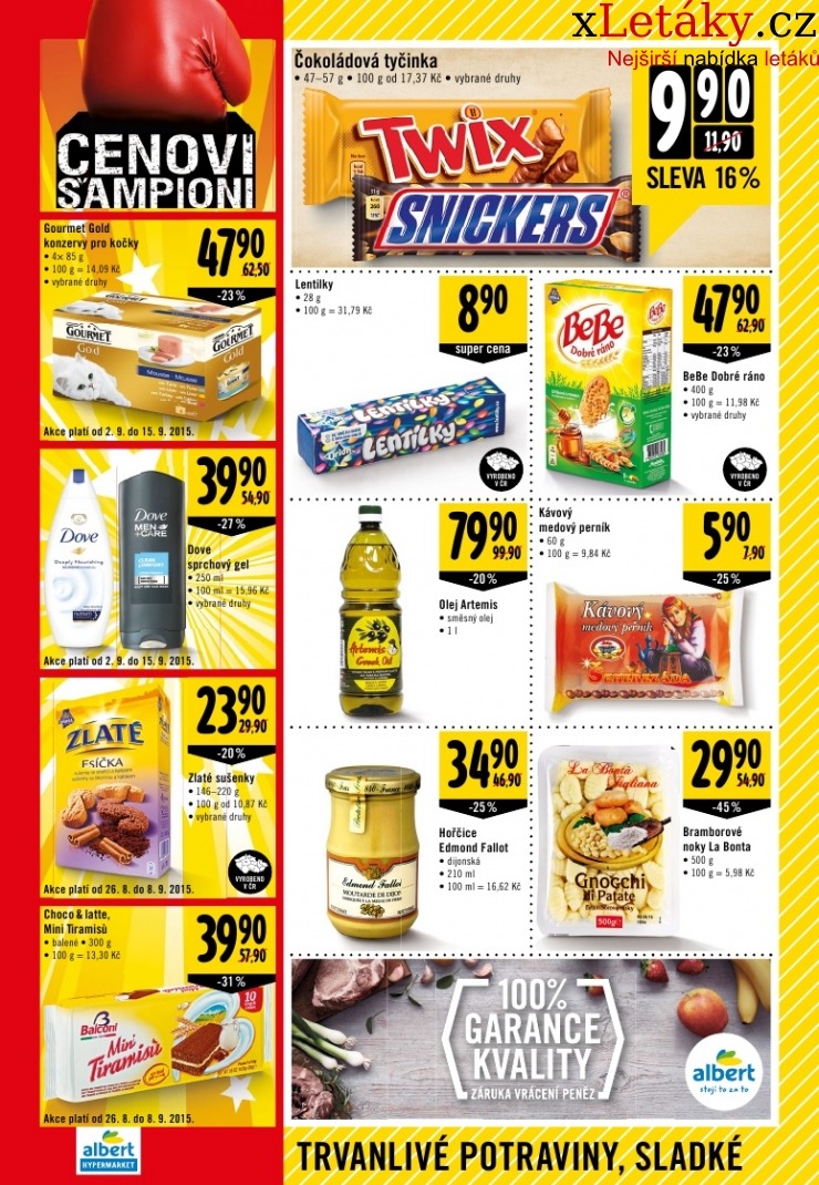 leták Albert Hypermarket leták strana 1 leták Albert Hypermarket leták strana 1