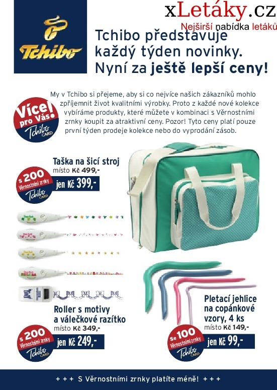 leták Tchibo leták strana 1 leták Tchibo leták strana 1