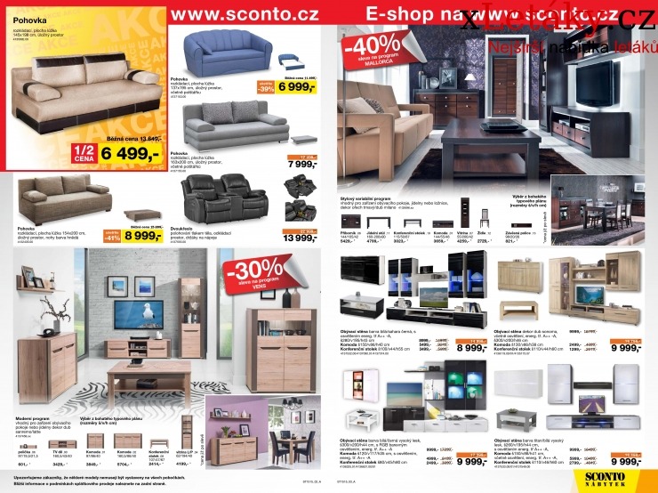 leták Sconto nábytek leták strana 1 leták Sconto nábytek leták strana 1