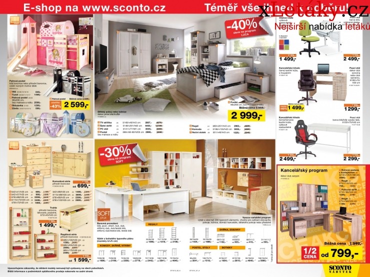 leták Sconto nábytek leták strana 1 leták Sconto nábytek leták strana 1
