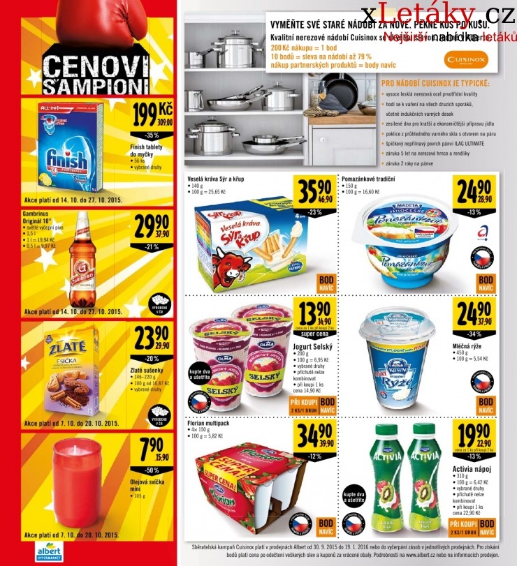 leták Albert Hypermarket leták strana 1 leták Albert Hypermarket leták strana 1