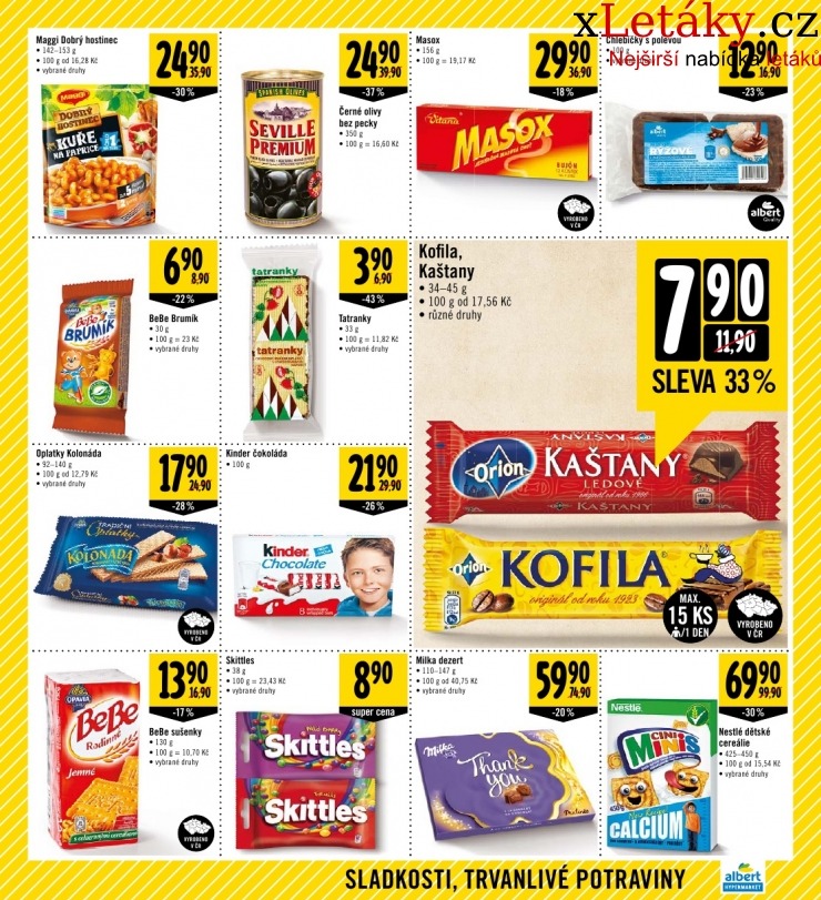 leták Albert Hypermarket leták strana 1 leták Albert Hypermarket leták strana 1