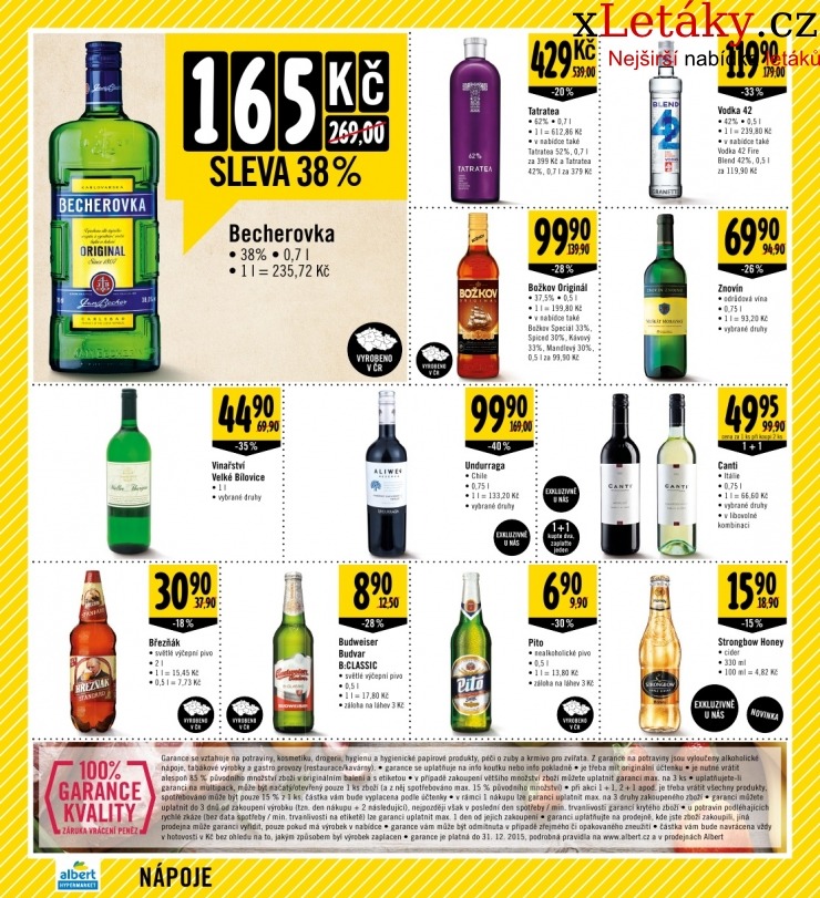 leták Albert Hypermarket leták strana 1 leták Albert Hypermarket leták strana 1