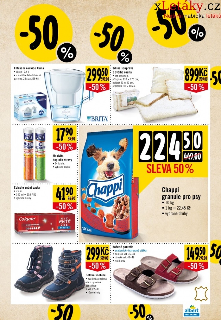 leták Albert Hypermarket leták strana 1 leták Albert Hypermarket leták strana 1