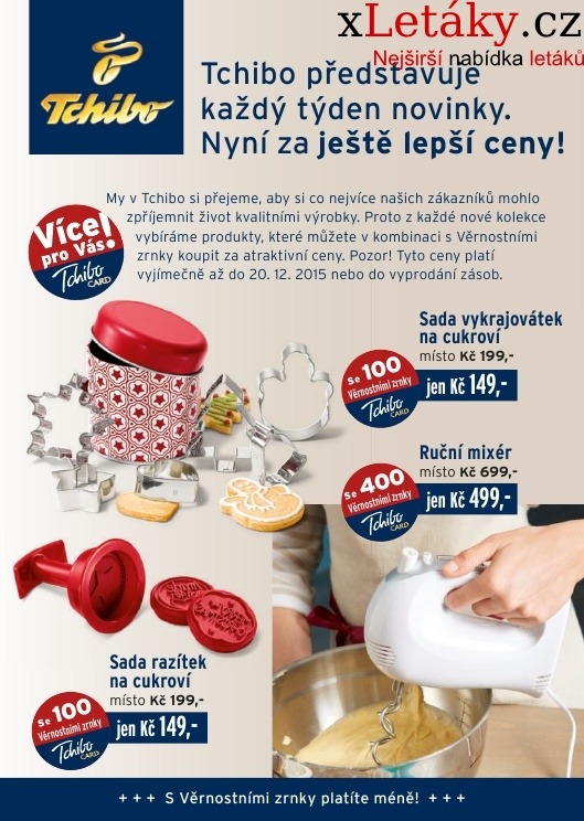 leták Tchibo leták strana 1 leták Tchibo leták strana 1