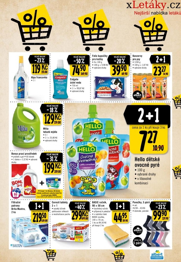 leták Albert Hypermarket leták strana 1 leták Albert Hypermarket leták strana 1