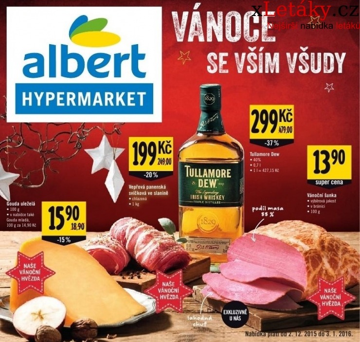 leták Albert HM leták strana 1