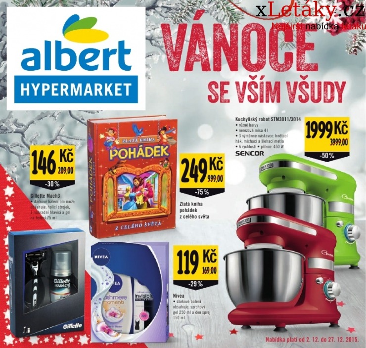 leták Albert HM leták strana 1
