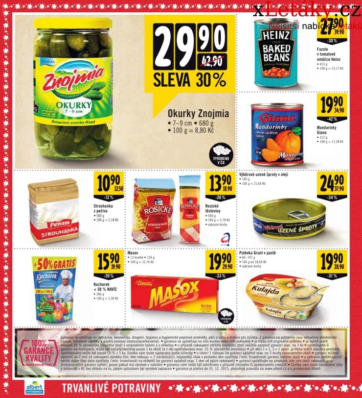 leták Albert Hypermarket leták strana 1 leták Albert Hypermarket leták strana 1