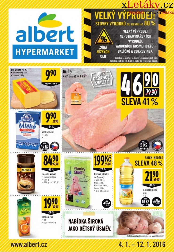 leták Albert Hypermarket leták strana 1 leták Albert Hypermarket leták strana 1