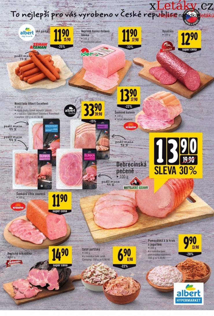 leták Albert Hypermarket leták strana 1 leták Albert Hypermarket leták strana 1