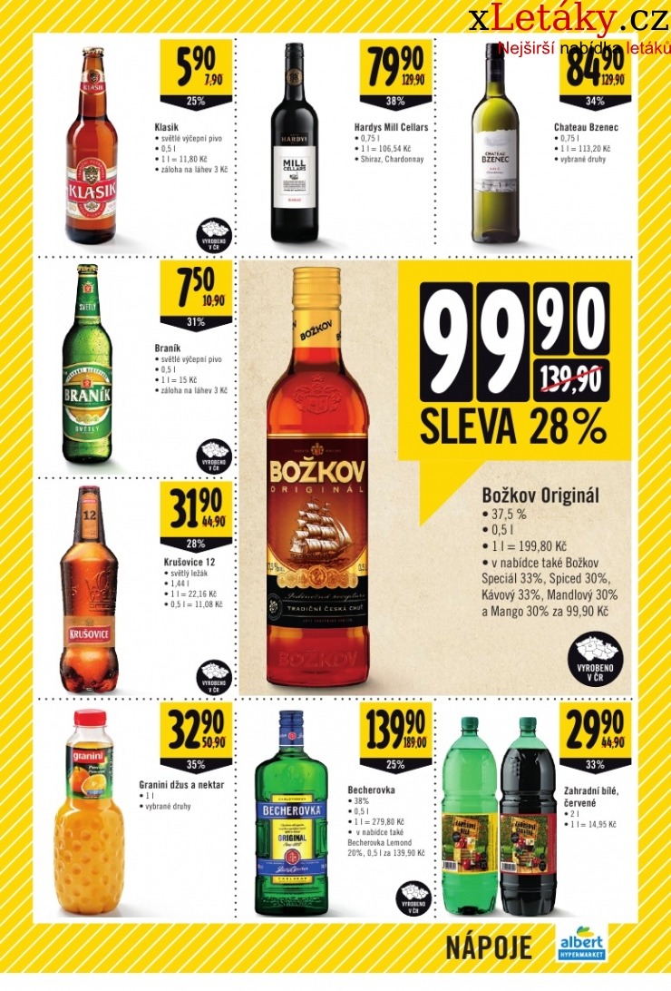 leták Albert Hypermarket leták strana 1 leták Albert Hypermarket leták strana 1